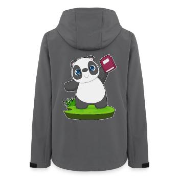 Livre Panda - Veste softshell femme recyclée Stanley/Stella - charbon - Dos - AI Model Female 172 light (172cm)