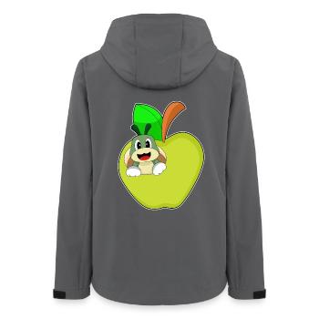 Caterpillar Apple - Women’s Recycled Softshell Jacket by Stanley/Stella - anthracite - Back - AI Model Female 172 light (172cm)