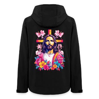Mon Dieu - Veste softshell femme recyclée Stanley/Stella - noir - Dos - AI Model Female 172 light (172cm)