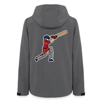 Enfant de cricket - Veste softshell femme recyclée Stanley/Stella - charbon - Dos - AI Model Female 172 light (172cm)