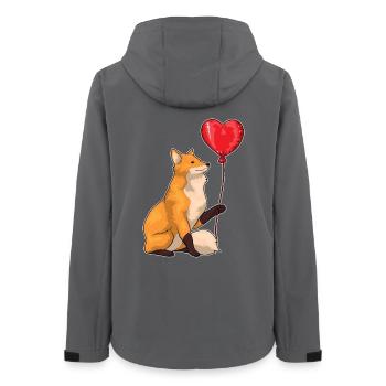 Ballon Renard - Veste softshell femme recyclée Stanley/Stella - charbon - Dos - AI Model Female 172 light (172cm)
