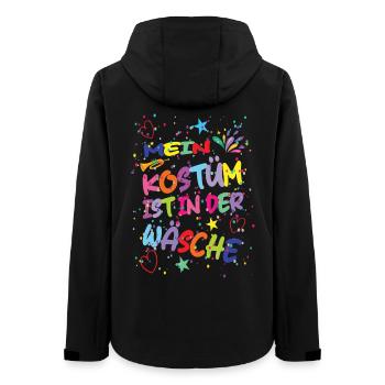 My costume is in the wash Carnival Carnival - Women’s Recycled Softshell Jacket by Stanley/Stella - black - Back - AI Model Female 172 light (172cm)