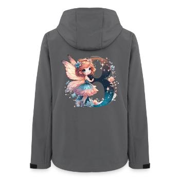 8 Jahre Fee Elfe Geburtstag Geschenk - Frauen Recycelte Softshelljacke von Stanley/Stella - Anthrazit - Hinten - AI Model Female 172 light (172cm)