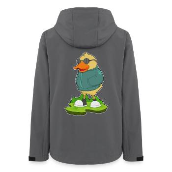 Ente Sonnenbrille - Frauen Recycelte Softshelljacke von Stanley/Stella - Anthrazit - Hinten - AI Model Female 172 light (172cm)
