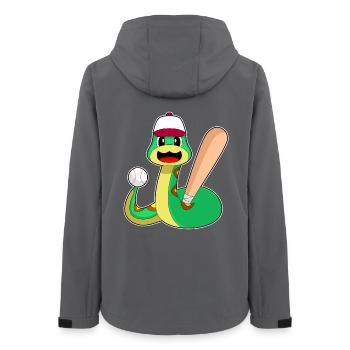 Snake Baseball Baseball Batte Sports - Veste softshell femme recyclée Stanley/Stella - charbon - Dos - AI Model Female 172 light (172cm)