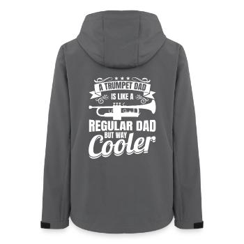 Trumpeter Father - Women’s Recycled Softshell Jacket by Stanley/Stella - anthracite - Back - AI Model Female 172 light (172cm)