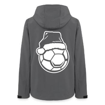 Noël de handball - Veste softshell femme recyclée Stanley/Stella - charbon - Dos - AI Model Female 172 light (172cm)