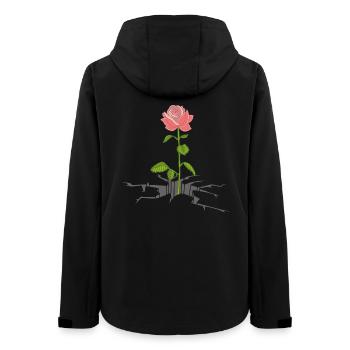 Le retour de la nature - Veste softshell femme recyclée Stanley/Stella - noir - Dos - AI Model Female 172 light (172cm)