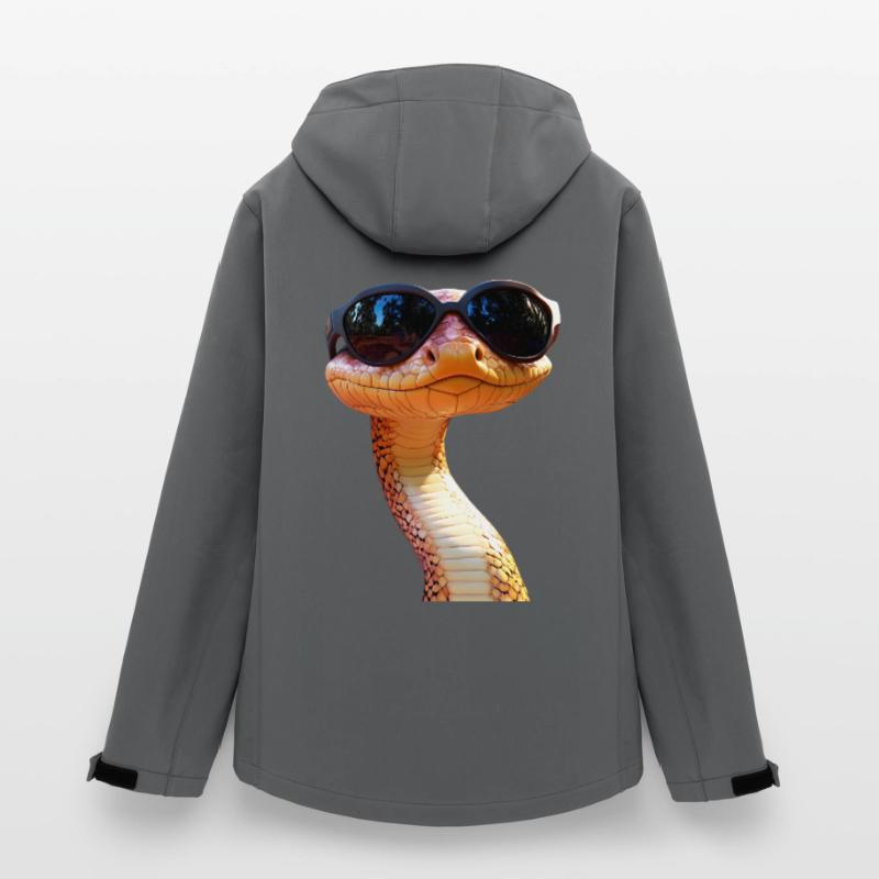 Serpent Python Cobra Mamba Serpent à sonnettes Serpent Veste softshell femme recyclée Stanley/Stella