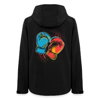 Gants de boxe Graphic - Veste softshell femme recyclée Stanley/Stella - noir - Dos - AI Model Female 172 light (172cm)