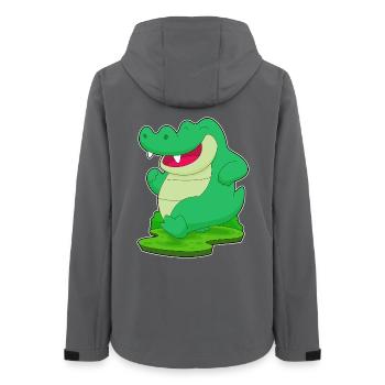 Crocodile Jogger Jogging Sport - Veste softshell femme recyclée Stanley/Stella - charbon - Dos - AI Model Female 172 light (172cm)