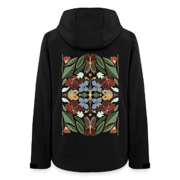 Mon cher jardin - Veste softshell femme recyclée Stanley/Stella - noir - Dos - AI Model Female 172 light (172cm)