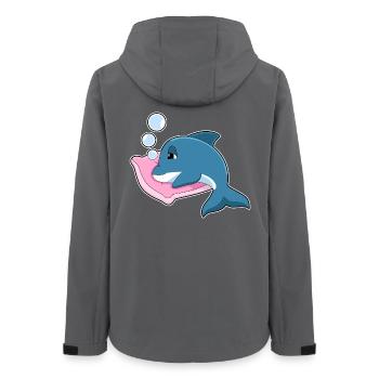Oreiller de couchage Dolphin - Veste softshell femme recyclée Stanley/Stella - charbon - Dos - AI Model Female 172 light (172cm)