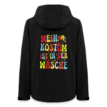 Mon costume est au lavage - Veste softshell femme recyclée Stanley/Stella - noir - Dos - AI Model Female 172 light (172cm)