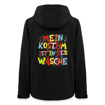 Mon costume est au lavage - Veste softshell femme recyclée Stanley/Stella - noir - Dos - AI Model Female 172 light (172cm)