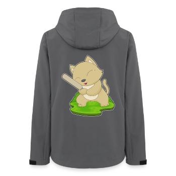 Battes de cricket Cat - Veste softshell femme recyclée Stanley/Stella - charbon - Dos - AI Model Female 172 light (172cm)