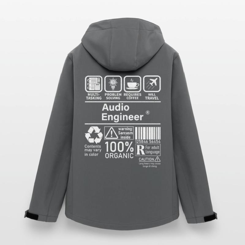 Audio Engineer multi tasking problem solving Women’s Recycled Softshell Jacket by Stanley/Stella