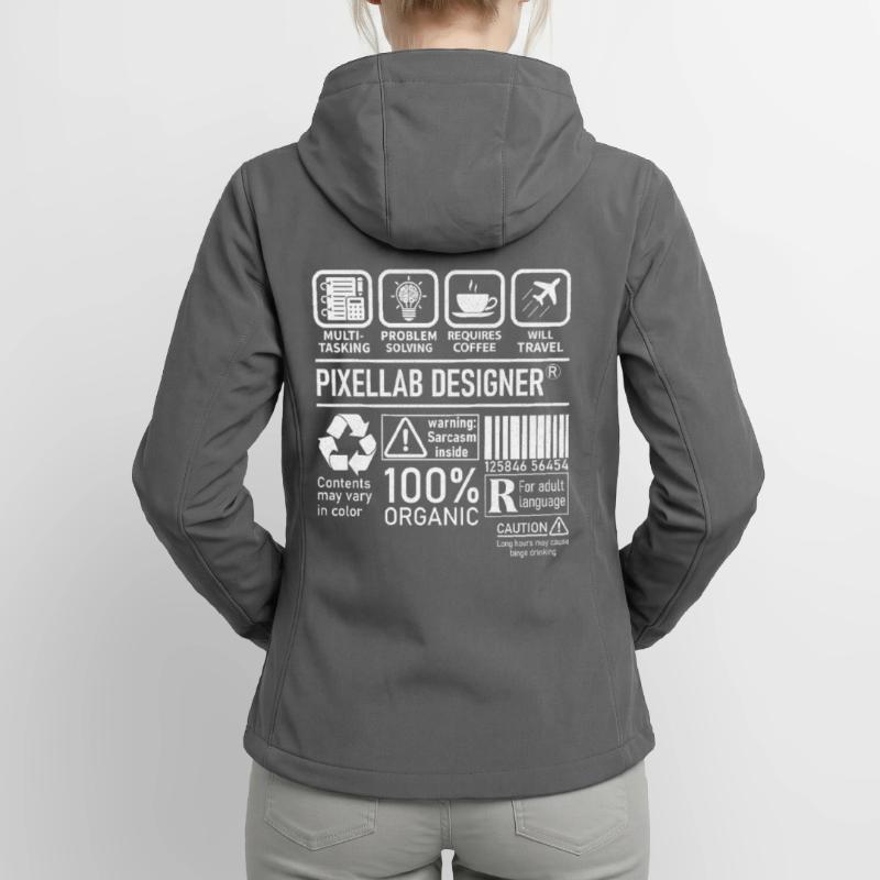 Pixellab Designer multi tasking problem solving Frauen Recycelte Softshelljacke von Stanley/Stella