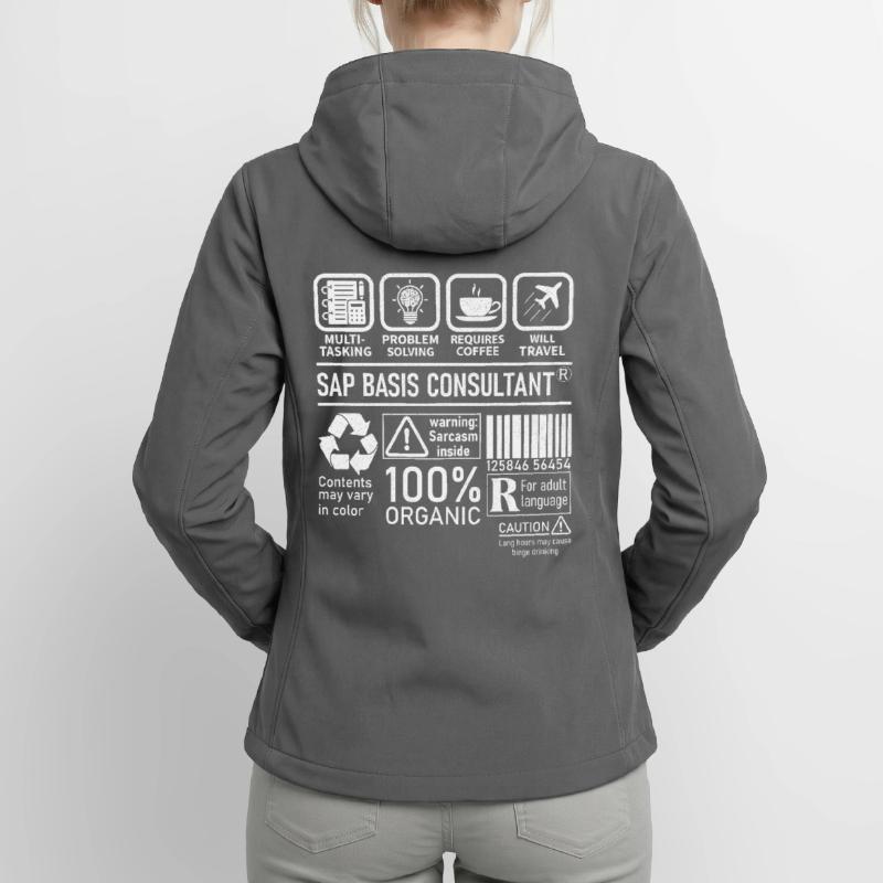 Sap Basis Consultant multi tasking problem solving Frauen Recycelte Softshelljacke von Stanley/Stella