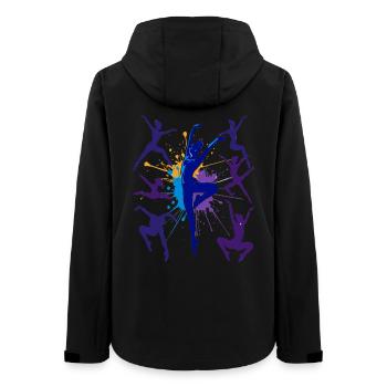 Gymnastics Gymnastics Acrobatics Artistic Gymnastics - Women’s Recycled Softshell Jacket by Stanley/Stella - black - Back - AI Model Female 172 light (172cm)