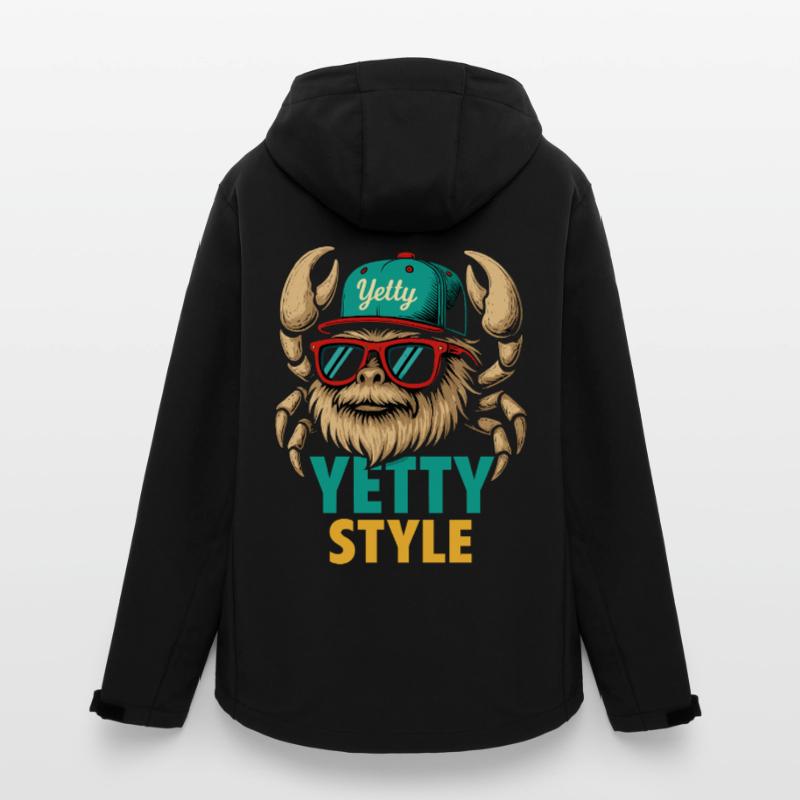 Graphisme Yeti Style Yetty Veste softshell femme recyclée Stanley/Stella
