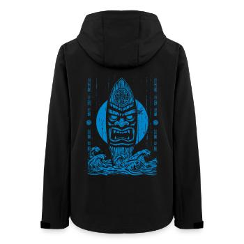 Tribu Tikki - Veste softshell femme recyclée Stanley/Stella - noir - Dos - AI Model Female 172 light (172cm)