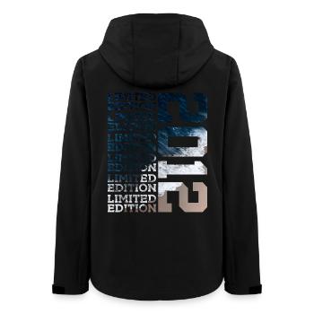 LIMITED EDITION 2012 14 YEARS 14TH BIRTHDAY - Women’s Recycled Softshell Jacket by Stanley/Stella - black - Back - AI Model Female 172 light (172cm)