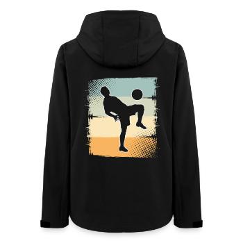 Football - Veste softshell femme recyclée Stanley/Stella - noir - Dos - AI Model Female 172 light (172cm)