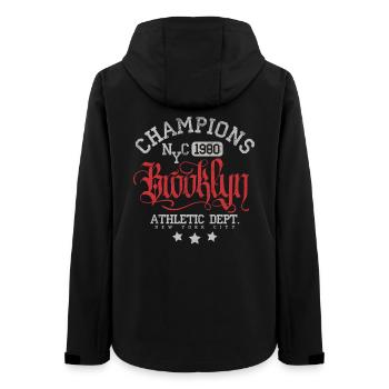 Brooklyn Athletic Vintage Logo - Veste softshell femme recyclée Stanley/Stella - noir - Dos - AI Model Female 172 light (172cm)