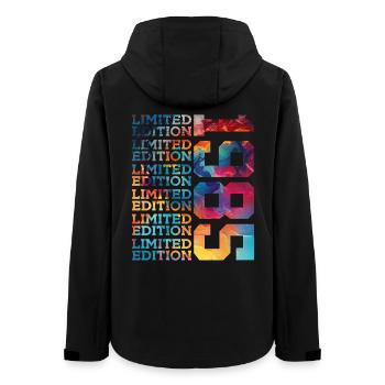 LIMITED EDITION 1985 41 YEARS 41ST BIRTHDAY - Women’s Recycled Softshell Jacket by Stanley/Stella - black - Back - AI Model Female 172 light (172cm)