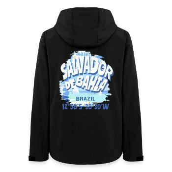 Salvador de Bahia Brazil - Women’s Recycled Softshell Jacket by Stanley/Stella - black - Back - AI Model Female 172 light (172cm)
