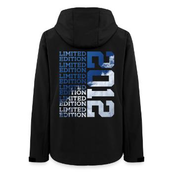 14 YEARS LIMITED EDITION 2012 14TH BIRTHDAY - Women’s Recycled Softshell Jacket by Stanley/Stella - black - Back - AI Model Female 172 light (172cm)