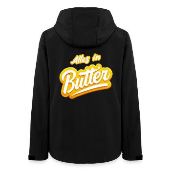 tout en beurre - Veste softshell femme recyclée Stanley/Stella - noir - Dos - AI Model Female 172 light (172cm)