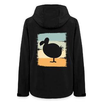 Dodo - Frauen Recycelte Softshelljacke von Stanley/Stella - Schwarz - Hinten - AI Model Female 172 light (172cm)