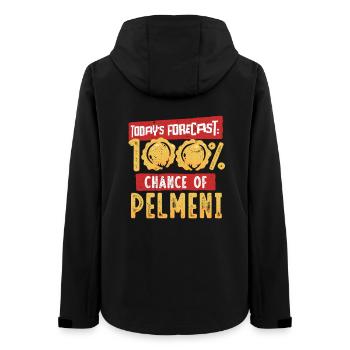Pelmeni Pelmenis - Frauen Recycelte Softshelljacke von Stanley/Stella - Schwarz - Hinten - AI Model Female 172 light (172cm)