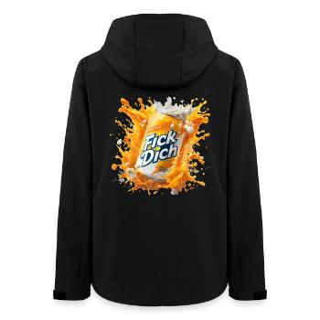 Boîte à slogans provocateurs - Veste softshell femme recyclée Stanley/Stella - noir - Dos - AI Model Female 172 light (172cm)