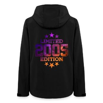 LIMITED EDITION 2005 21ST BIRTHDAY - Women’s Recycled Softshell Jacket by Stanley/Stella - black - Back - AI Model Female 172 light (172cm)