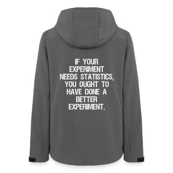 if your experiment needs statistics you ought - Veste softshell femme recyclée Stanley/Stella - charbon - Dos - AI Model Female 172 light (172cm)