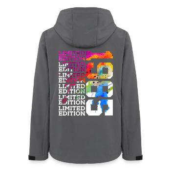 LIMITED EDITION 1985 41 YEARS 41ST BIRTHDAY - Women’s Recycled Softshell Jacket by Stanley/Stella - anthracite - Back - AI Model Female 172 light (172cm)