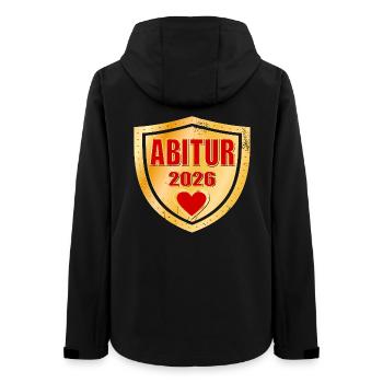 REMISE DES DIPLÔMES ABI 2026 ABITUR - Veste softshell femme recyclée Stanley/Stella - noir - Dos - AI Model Female 172 light (172cm)