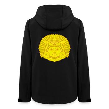 Aztec Dragon King - Women’s Recycled Softshell Jacket by Stanley/Stella - black - Back - AI Model Female 172 light (172cm)