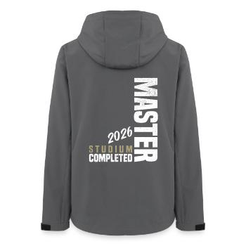 Master 2026 - Veste softshell femme recyclée Stanley/Stella - charbon - Dos - AI Model Female 172 light (172cm)