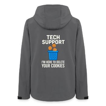 Support technique Je suis ici pour supprimer vos cookies - Veste softshell femme recyclée Stanley/Stella - charbon - Dos - AI Model Female 172 light (172cm)