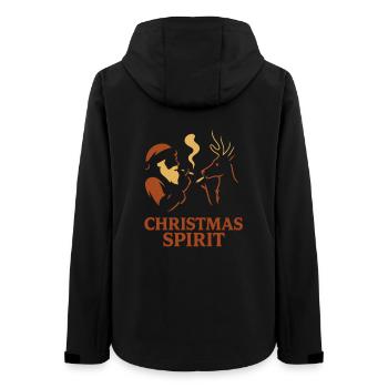 christmas spirit - Veste softshell femme recyclée Stanley/Stella - noir - Dos - AI Model Female 172 light (172cm)