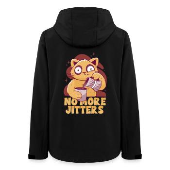 Coffee withdrawal decaffeinated ex-coffee drinker - Women’s Recycled Softshell Jacket by Stanley/Stella - black - Back - AI Model Female 172 light (172cm)