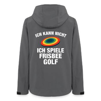 Frisbee Golf Excuse - Veste softshell femme recyclée Stanley/Stella - charbon - Dos - AI Model Female 172 light (172cm)