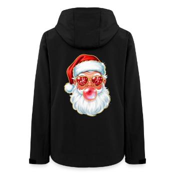 Joli Chewing-Gum Père Noël - Veste softshell femme recyclée Stanley/Stella - noir - Dos - AI Model Female 172 light (172cm)