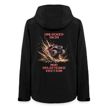 Skin Unlocked: Mud Edition | RC Offroad - Women’s Recycled Softshell Jacket by Stanley/Stella - black - Back - AI Model Female 172 light (172cm)