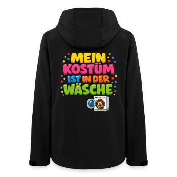 Mon costume est dans la blanchisserie Carnaval Carnaval - Veste softshell femme recyclée Stanley/Stella - noir - Dos - AI Model Female 172 light (172cm)
