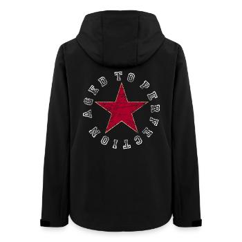 Aged To Perfection Geburtstagsgeschenk jedes Alter - Frauen Recycelte Softshelljacke von Stanley/Stella - Schwarz - Hinten - AI Model Female 172 light (172cm)